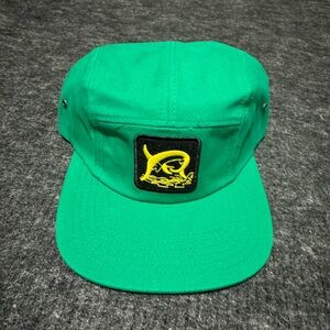 Marlin Fishing 5 Panel Short Bill Strapback Hat Cap Mens Green Swordfish New